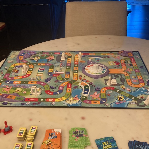 The Game of Life Spongebob Squarepants Editions Milton Bradley - Picture 3 of 10